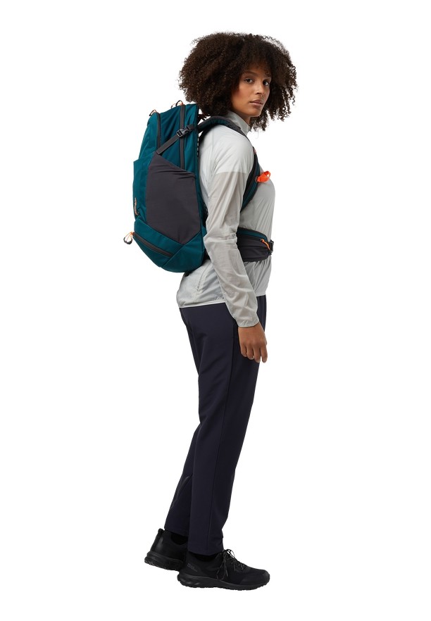 Green Women Jack Wolfskin Moab Jam Shape 25 Bike Backpack | 77205398