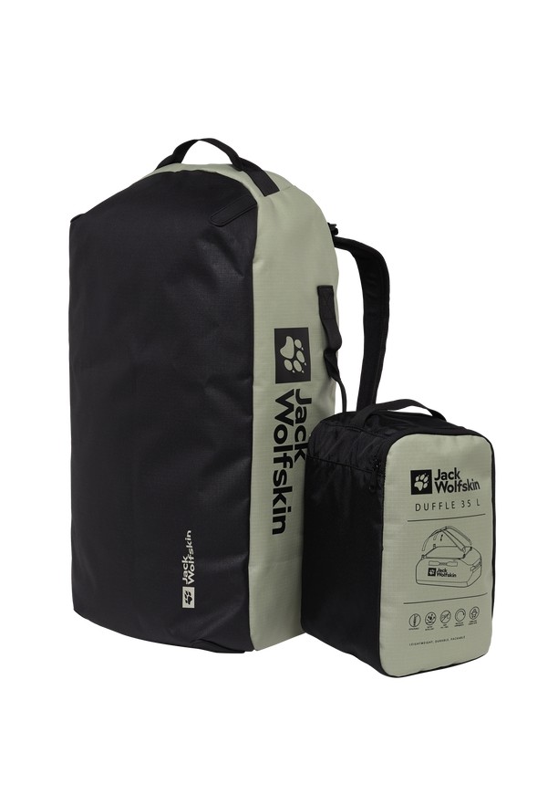 Grey Men Jack Wolfskin All-in 35 Duffle Bags | 23574459