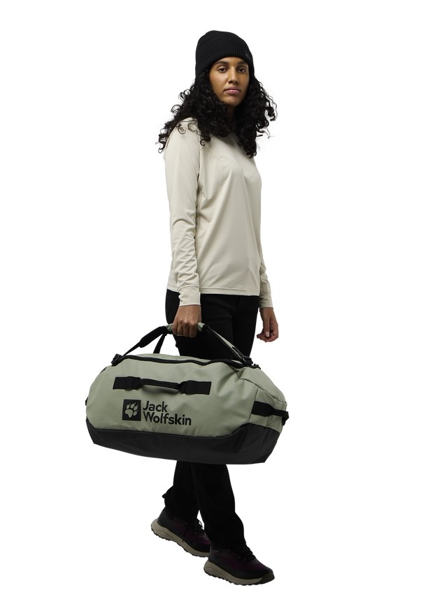 Grey Men Jack Wolfskin All-in 45 Duffle Bags | 52397665