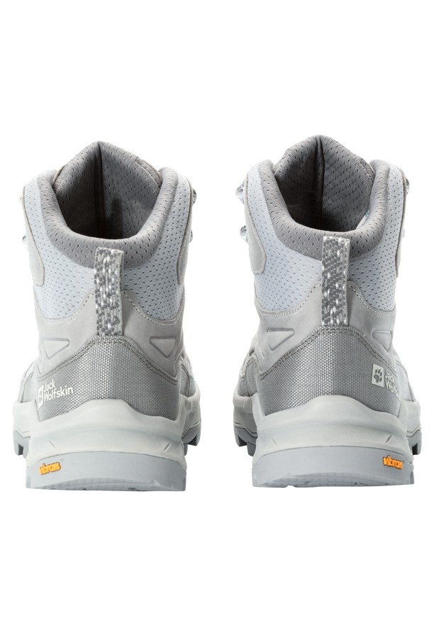 Grey Men Jack Wolfskin Cyrox Texapore Mid Hiking Shoes | 56219974