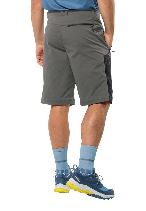 Grey Men Jack Wolfskin Glastal Shorts | 82461805