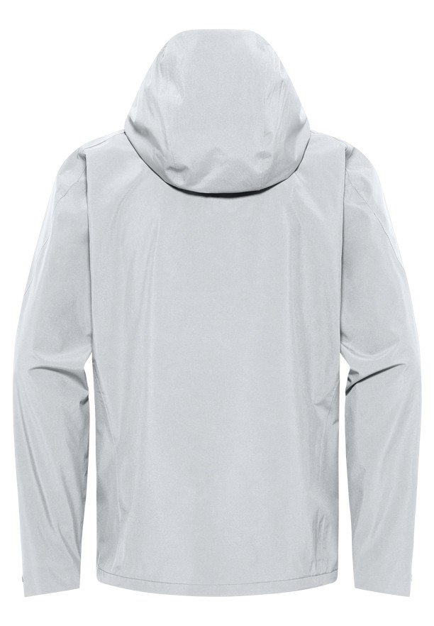 Grey Men Jack Wolfskin Prelight 3l Rain Jackets | 68644802