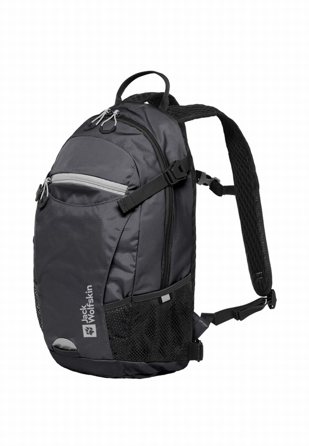 Grey Men Jack Wolfskin Velocity 12 Bike Backpack | 40522141