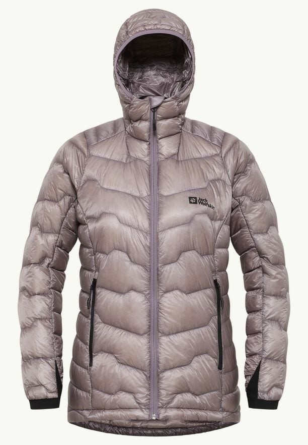 Grey Women Jack Wolfskin Alpspitze Down Jackets | 92835225