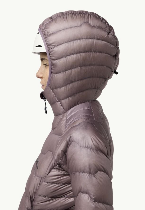 Grey Women Jack Wolfskin Alpspitze Down Jackets | 92835225