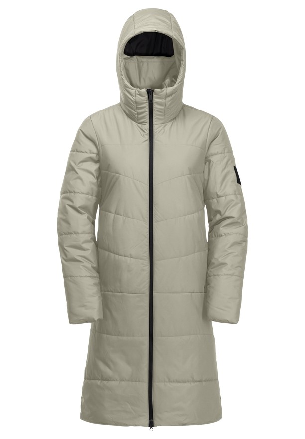 Grey Women Jack Wolfskin Deutzer Coats | 80826000