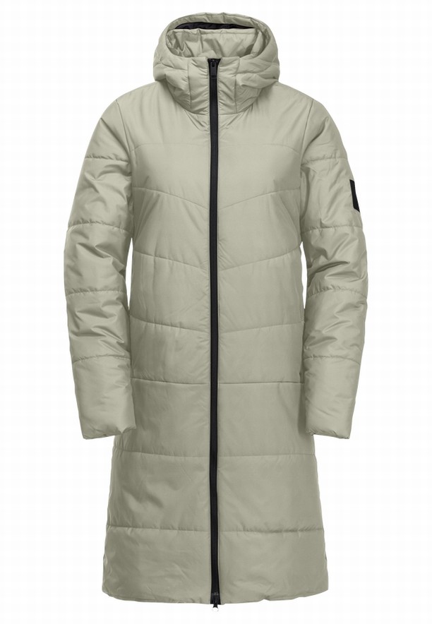 Grey Women Jack Wolfskin Deutzer Coats | 80826000