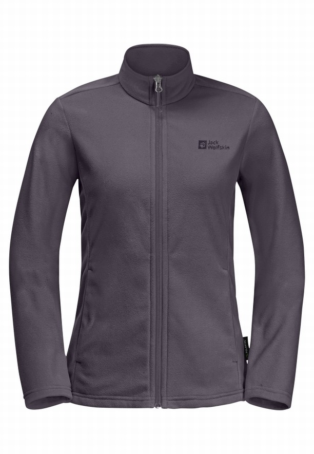 Grey Women Jack Wolfskin Taunus Fz Fleece Jackets | 22099211