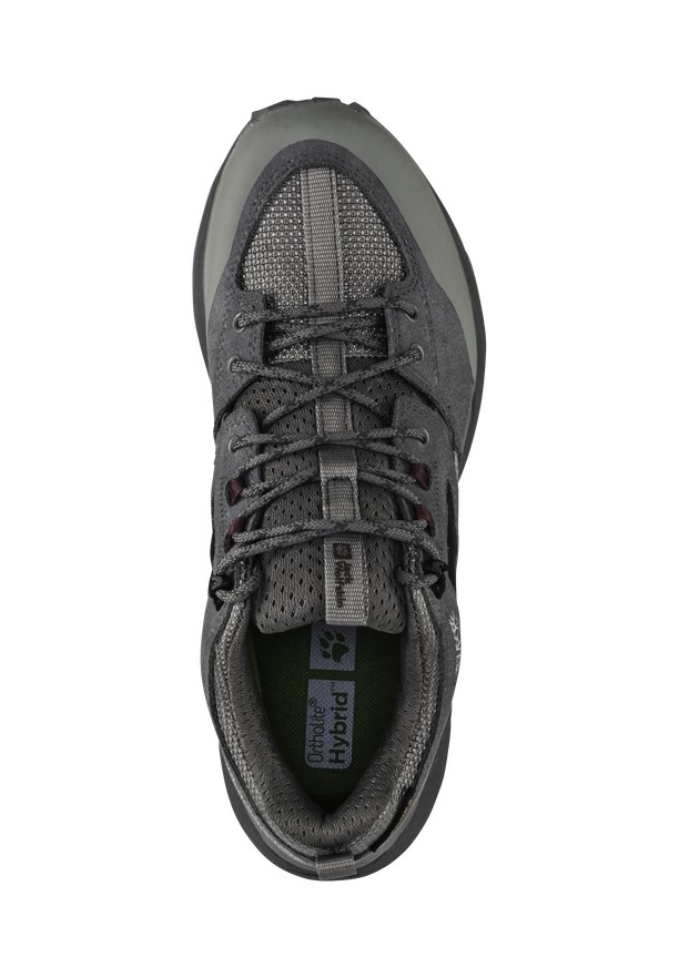 Grey Women Jack Wolfskin Terraquest Texapore Low Hiking Shoes | 48861037