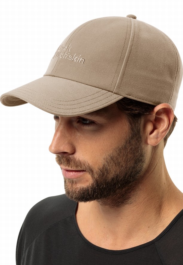 Khaki Women Jack Wolfskin Baseball Baseball Caps | 94664787