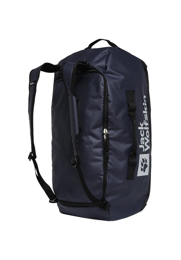 Navy Men Jack Wolfskin All-in 65 Duffle Bags | 84669688