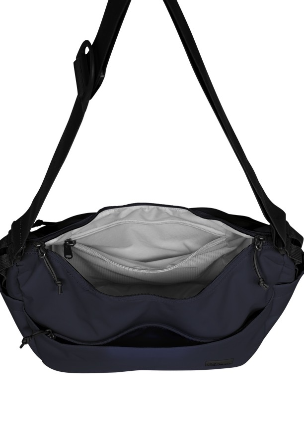 Navy Men Jack Wolfskin Burgweg Shoulder Bags | 16185271