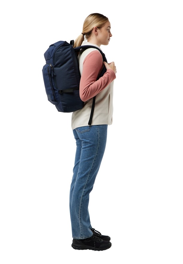 Navy Men Jack Wolfskin Dachsberg Daypack | 95851429