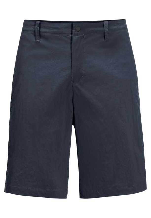 Navy Men Jack Wolfskin Desert Shorts | 66390314