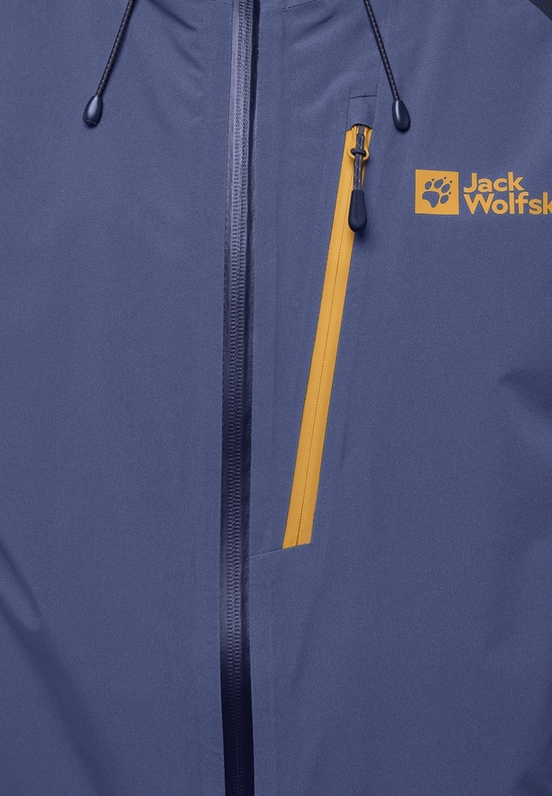 Navy Men Jack Wolfskin Eagle Peak 2l Rain Jackets | 91745323