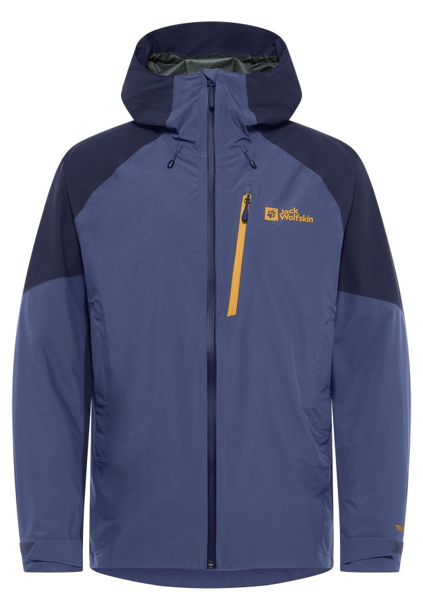 Navy Men Jack Wolfskin Eagle Peak 2l Rain Jackets | 91745323