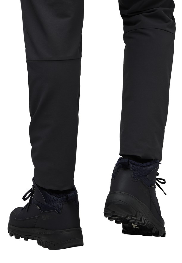 Navy Men Jack Wolfskin Everquest Texapore Mid Winter Shoes | 60266827