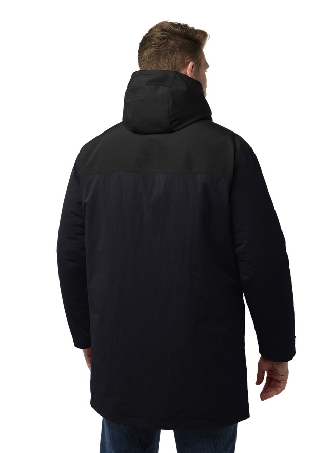 Navy Men Jack Wolfskin Gletschersee Coats | 52355305