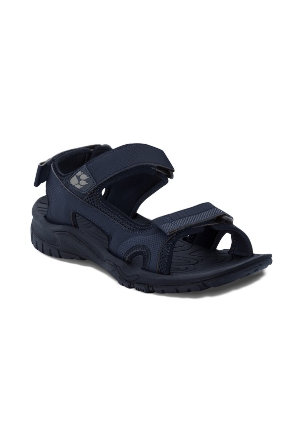 Navy Men Jack Wolfskin Lakewood Cruise Sandals | 11377942