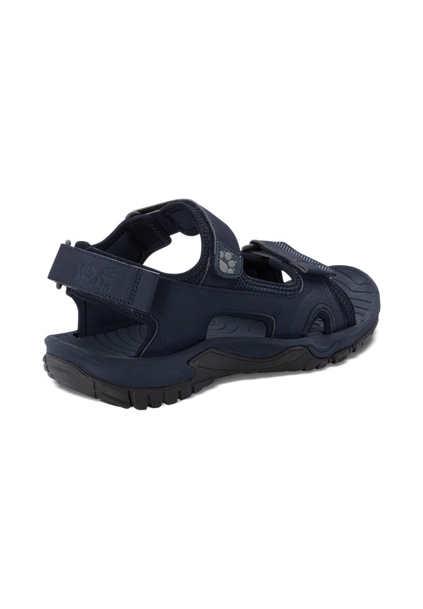 Navy Men Jack Wolfskin Lakewood Cruise Sandals | 11377942