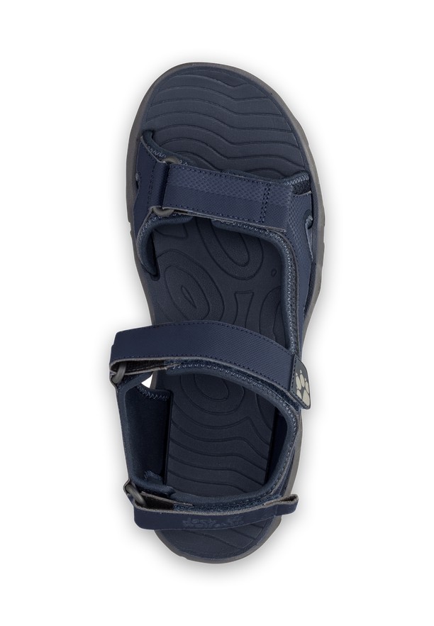 Navy Men Jack Wolfskin Lakewood Cruise Sandals | 11377942