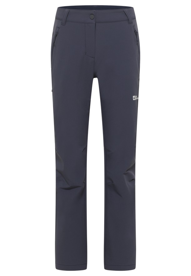 Navy Women Jack Wolfskin Activate Thermic Hiking Pants | 61418851