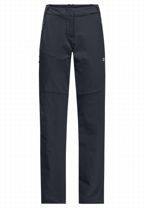 Navy Women Jack Wolfskin Glastal Winter Pants | 58838448