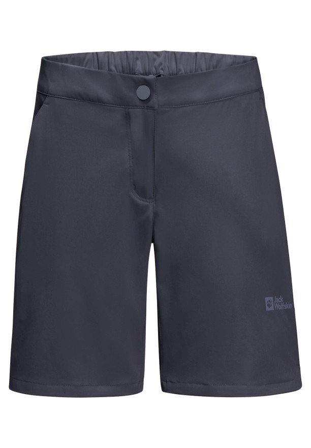 Navy Women Jack Wolfskin Hiking Alpine Shorts | 77346652