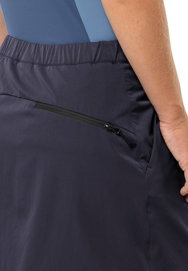 Navy Women Jack Wolfskin Hiking Alpine Skorts | 49969997