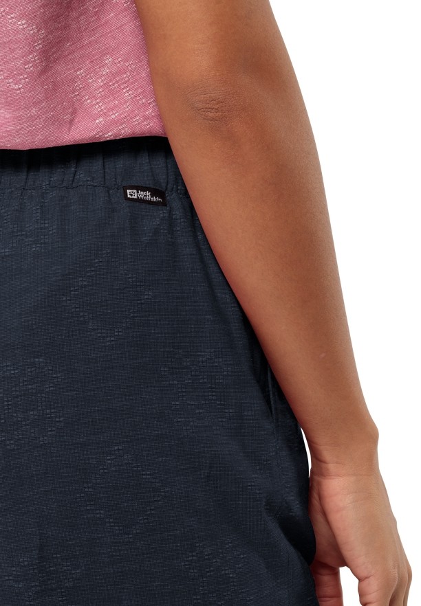 Navy Women Jack Wolfskin Karana Shorts | 70084553