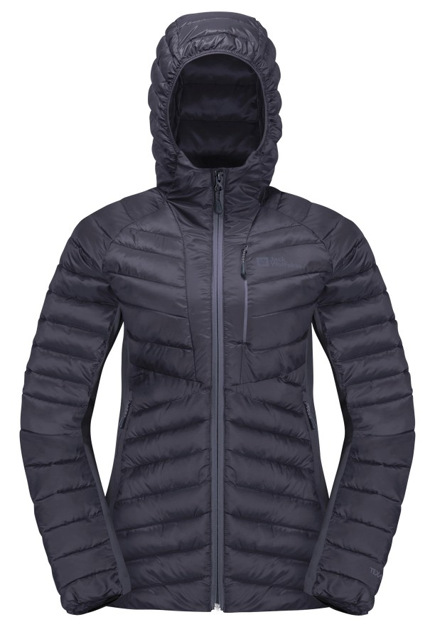 Navy Women Jack Wolfskin Routeburn Pro Ins Jackets | 70711460
