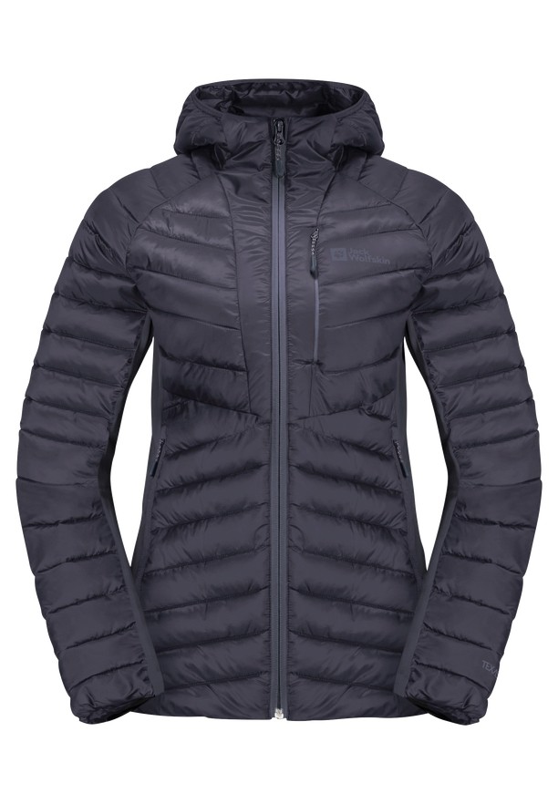 Navy Women Jack Wolfskin Routeburn Pro Ins Jackets | 70711460
