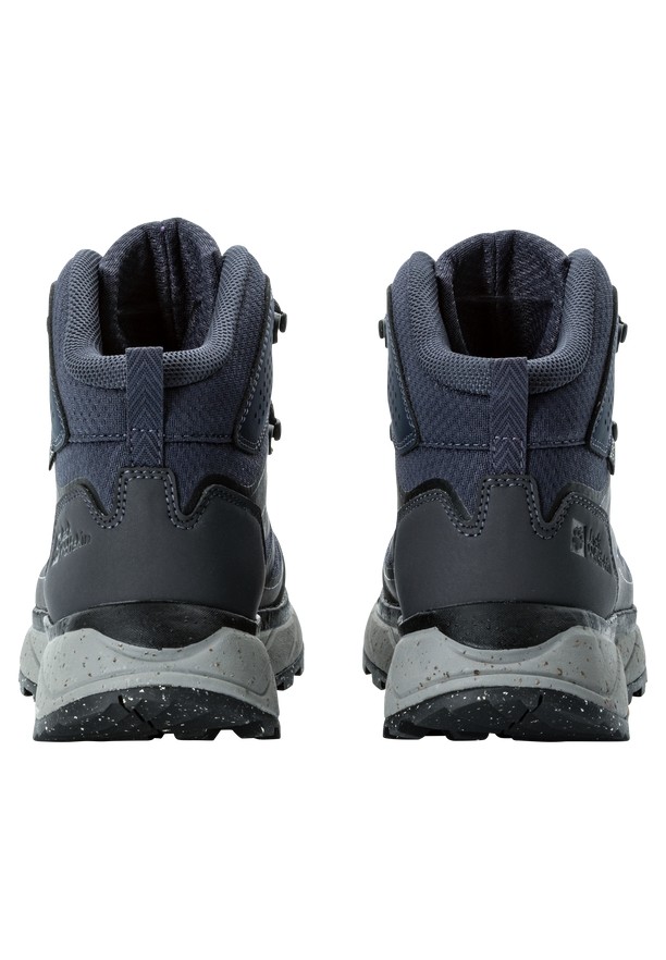 Navy Women Jack Wolfskin Terraventure Texapore Mid Hiking Shoes | 14596377