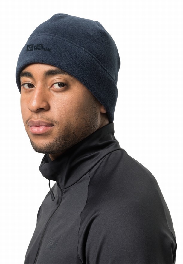 Navy Women Jack Wolfskin Vertigo Beanie | 34838349
