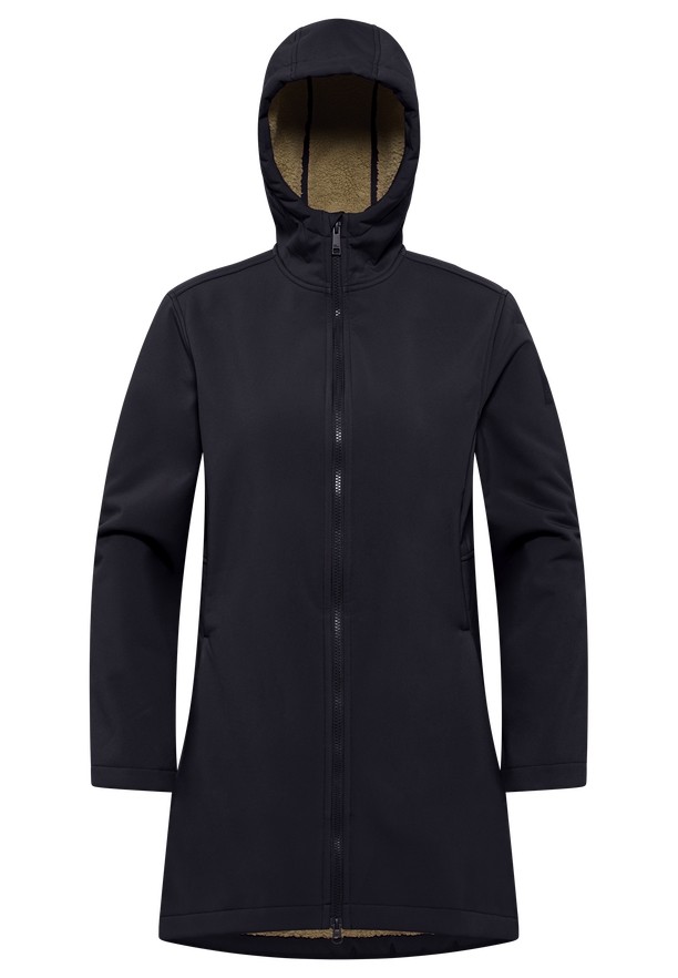 Navy Women Jack Wolfskin Windland Softshell Jackets | 51776405