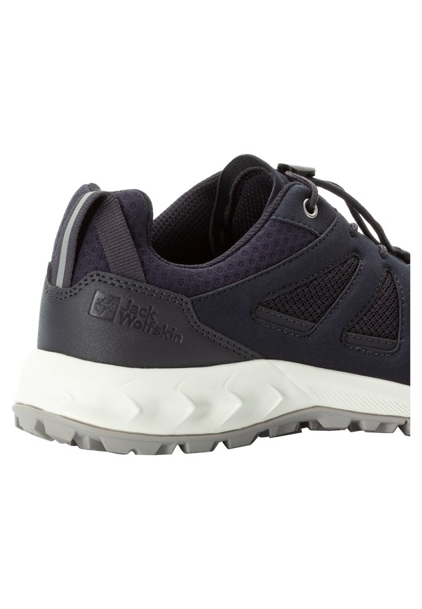 Navy Women Jack Wolfskin Woodland 2 Vent Low Hiking Shoes | 20620671