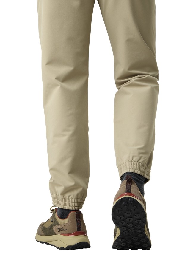 Olive Men Jack Wolfskin Camp Fever Texapore Low Outdoor Shoes | 55309189