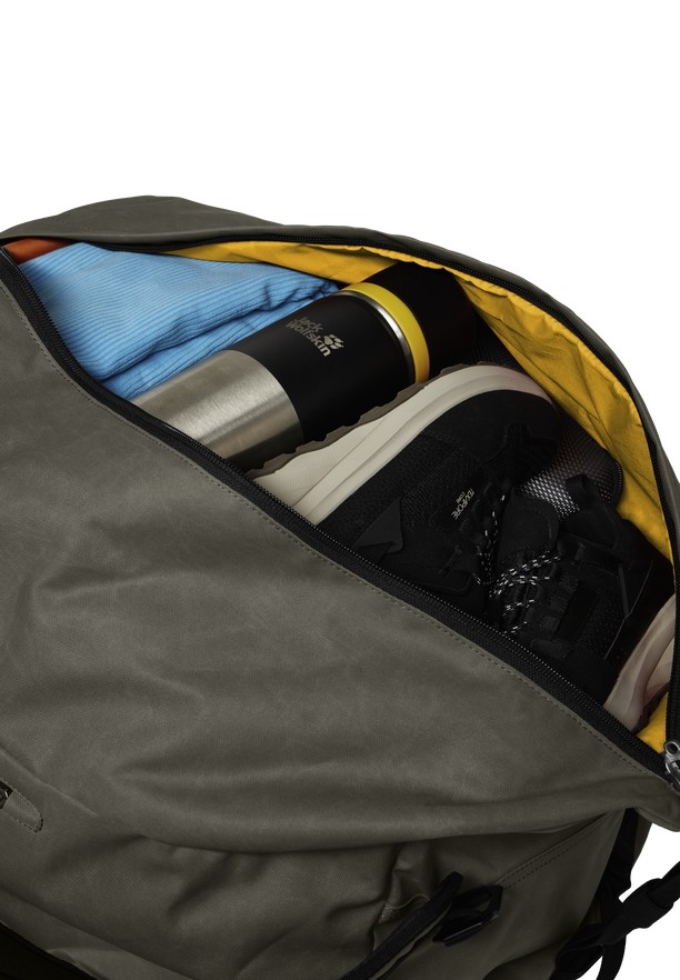 Olive Men Jack Wolfskin Traveltopia 65 Duffle Bags | 25539849