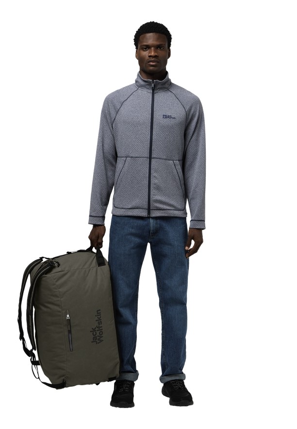 Olive Men Jack Wolfskin Traveltopia 65 Duffle Bags | 25539849
