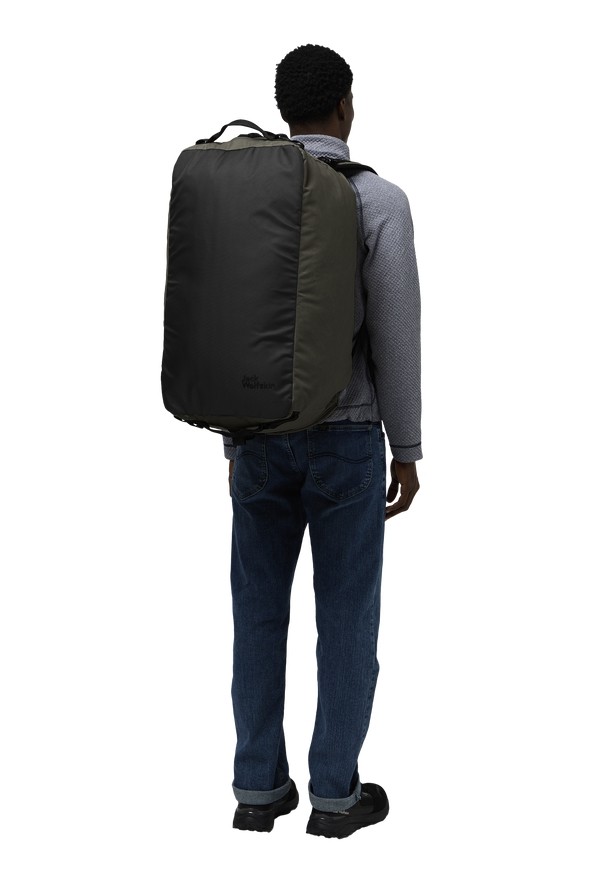 Olive Men Jack Wolfskin Traveltopia 65 Duffle Bags | 25539849