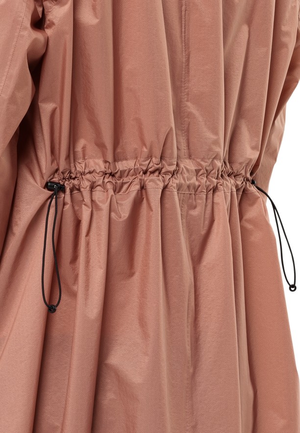 Pink Women Jack Wolfskin Gutleut Rain Coats | 35201908