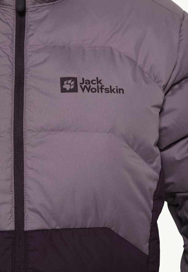 Purple Women Jack Wolfskin Ather Down Jackets | 61883201