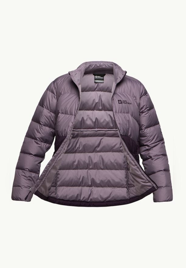 Purple Women Jack Wolfskin Ather Down Jackets | 61883201