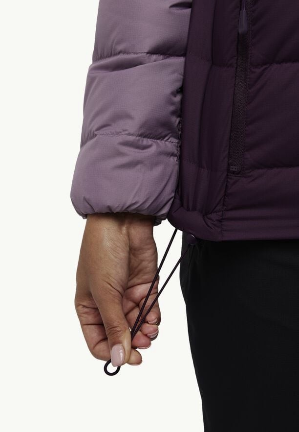 Purple Women Jack Wolfskin Ather Down Jackets | 61883201