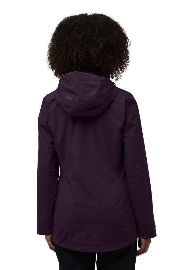 Purple Women Jack Wolfskin Rotwand 3in1 Jackets | 75735032