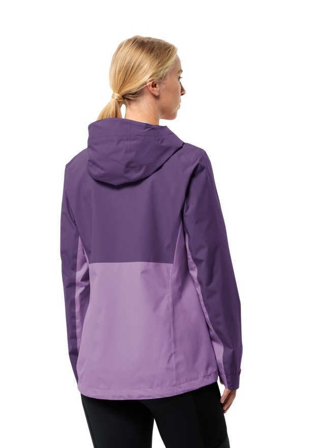 Purple Women Jack Wolfskin Weiltal 2l Rain Jackets | 40000855