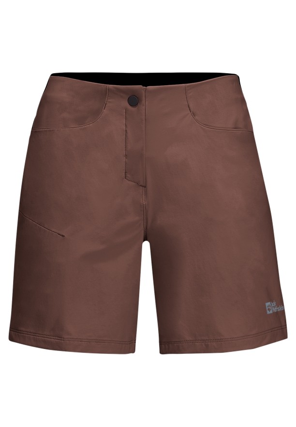 Red Women Jack Wolfskin Gravex Shorts | 12879188