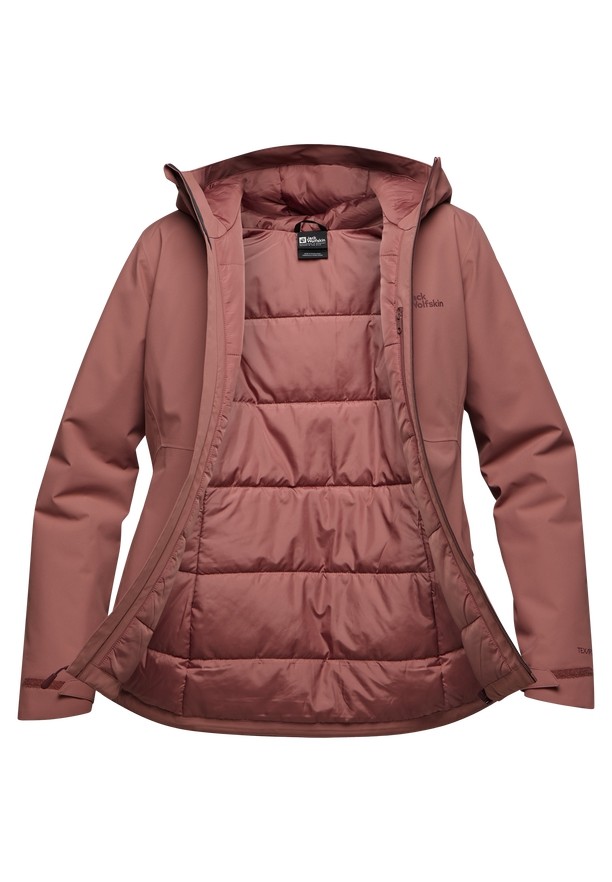 Red Women Jack Wolfskin Wisper Ins Winter Jackets | 18219855