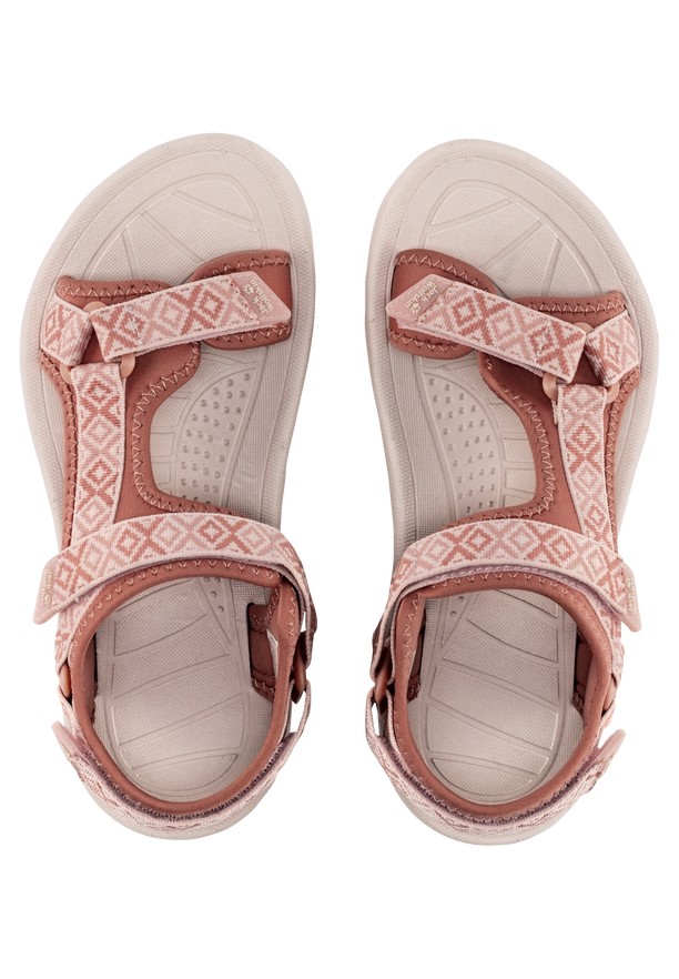 Rose Women Jack Wolfskin Wave Breaker Sandals | 37166132