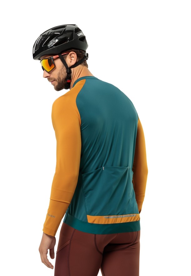 Turquoise Men Jack Wolfskin Gravex Fz L/s T Shirts | 49221619
